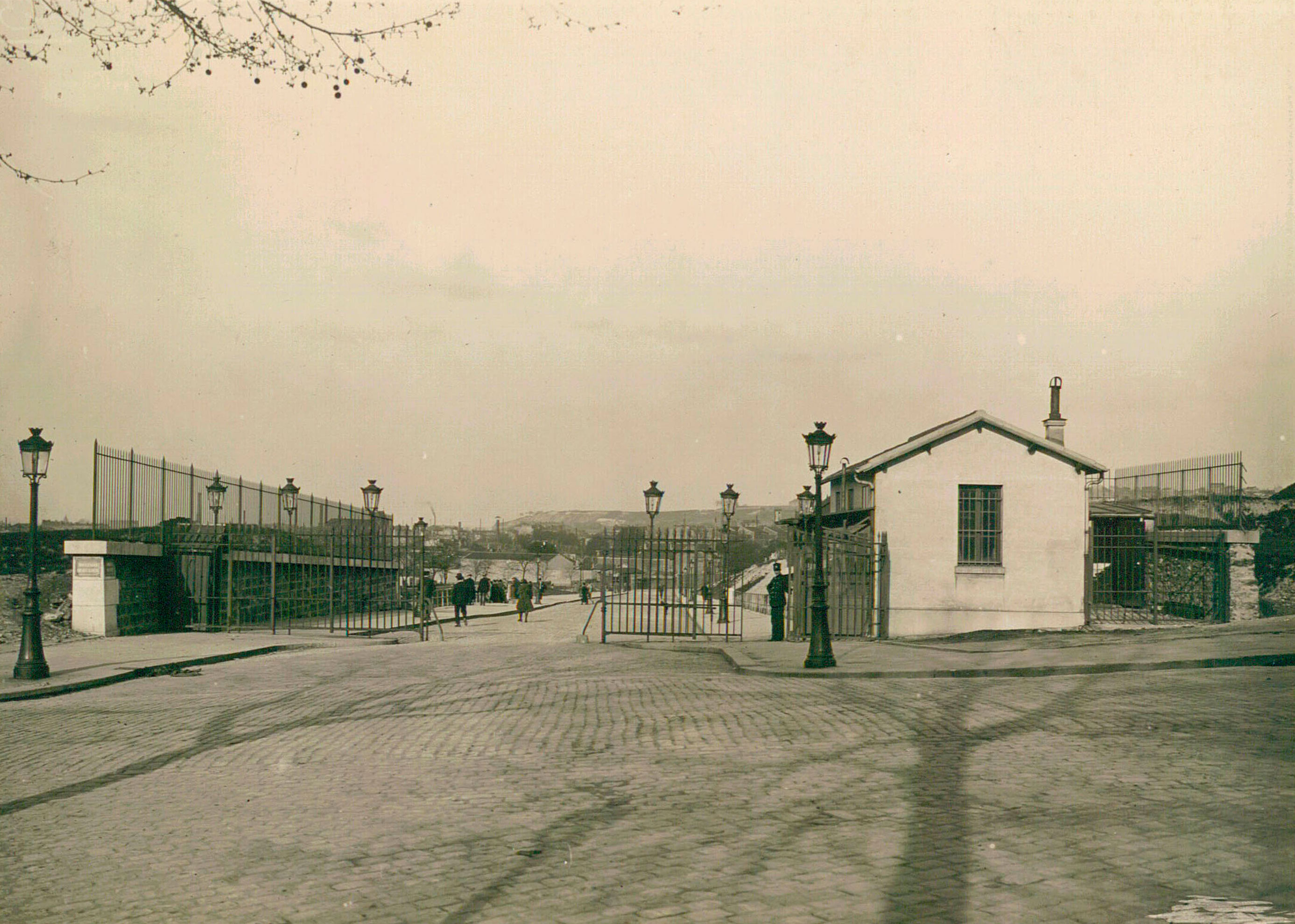 Porte Brunet, XIXe