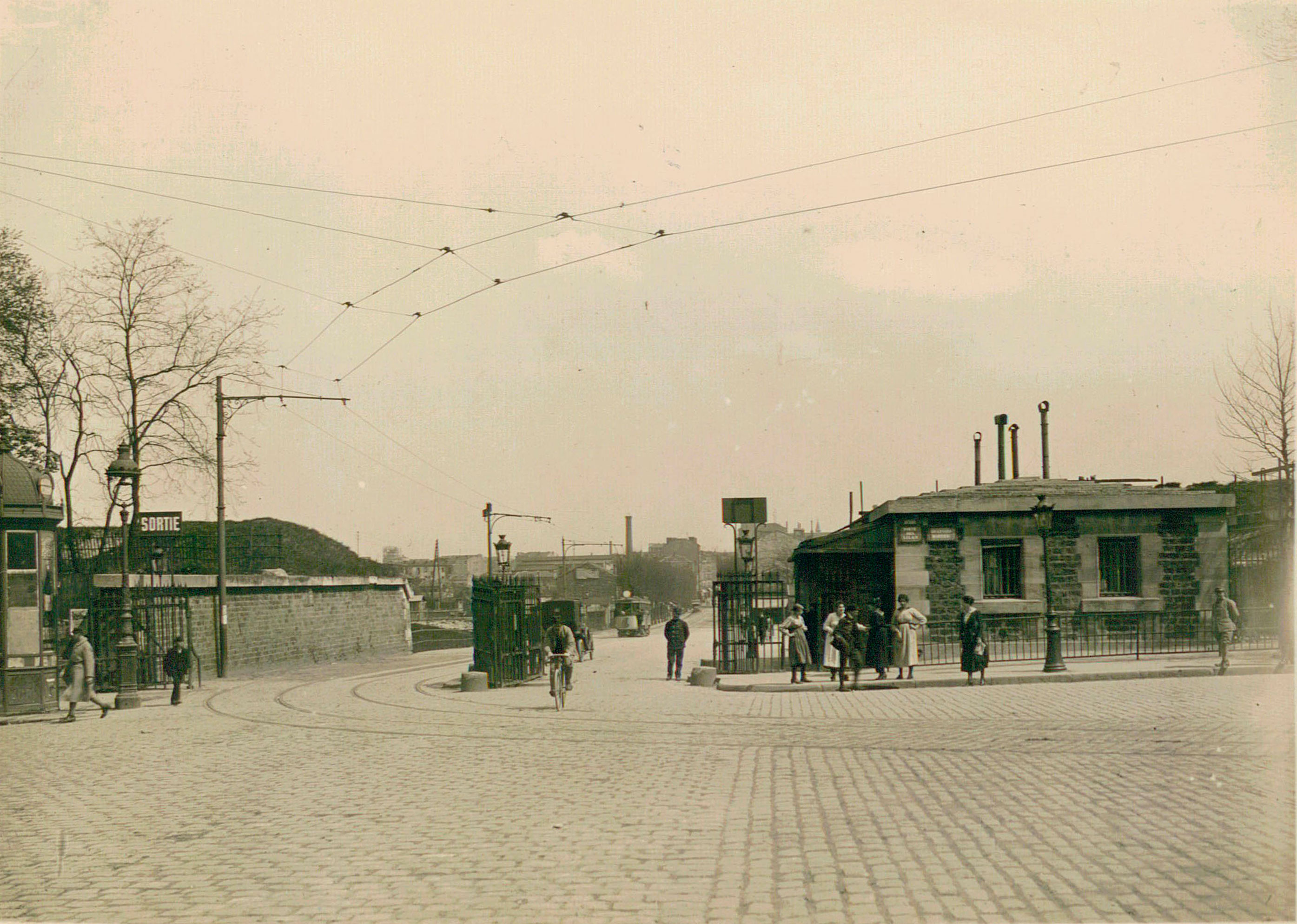 Porte des Lilas, XIXe