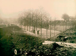 314-Plaisance - Porte de Châtillon - À gauche, le cimetière de Montrouge - vers banlieue (14e)