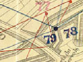 79-Amérique (19e) - Porte du Pré Saint-Gervais - vers banlieue - À gauche, le futur Parc de la Butte du Chapeau Rouge