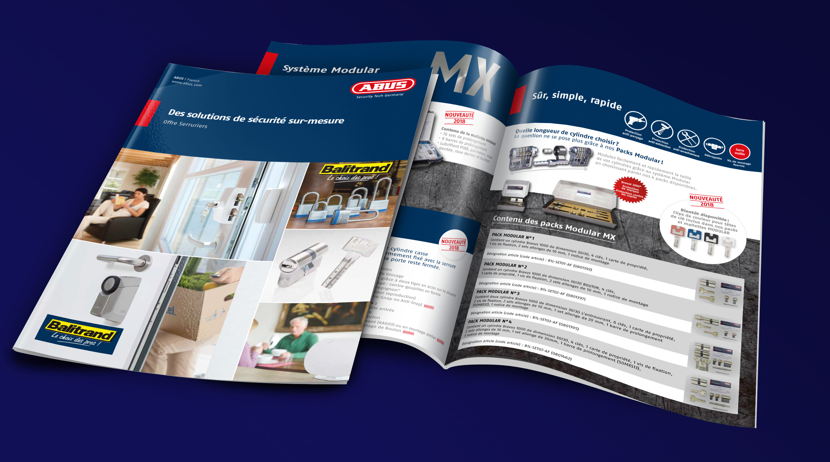 Brochure Balitrand, 8 pages