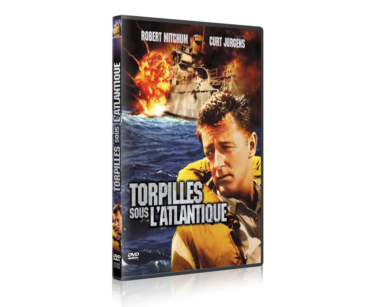 Jaquette DVD Torpilles sous l'Atlantique
