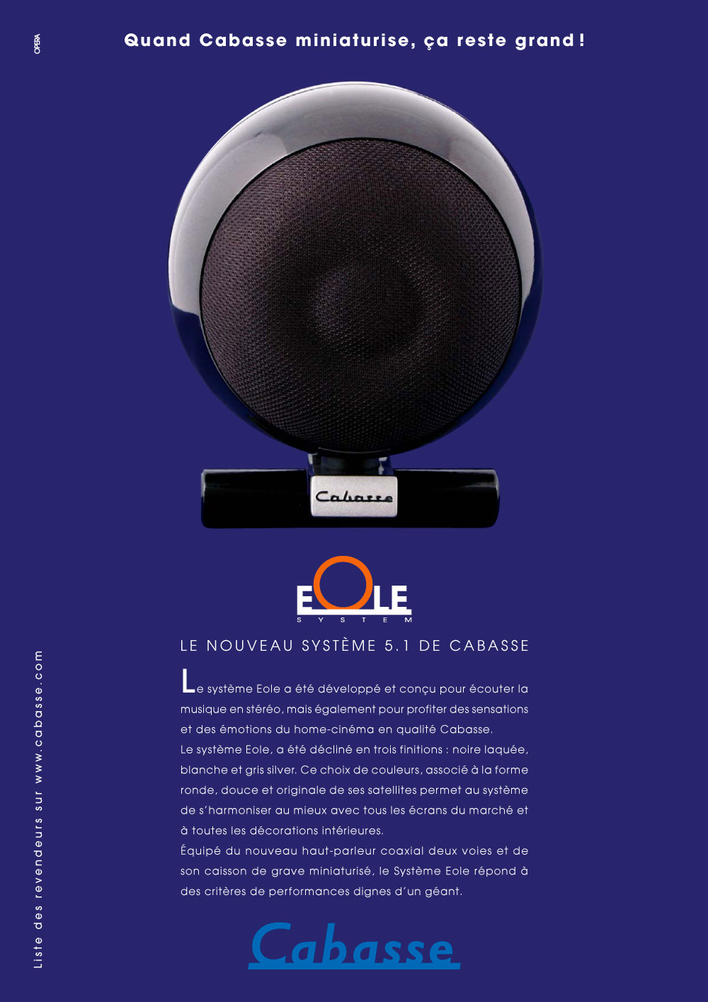 Annonce presse magazine Cinéma