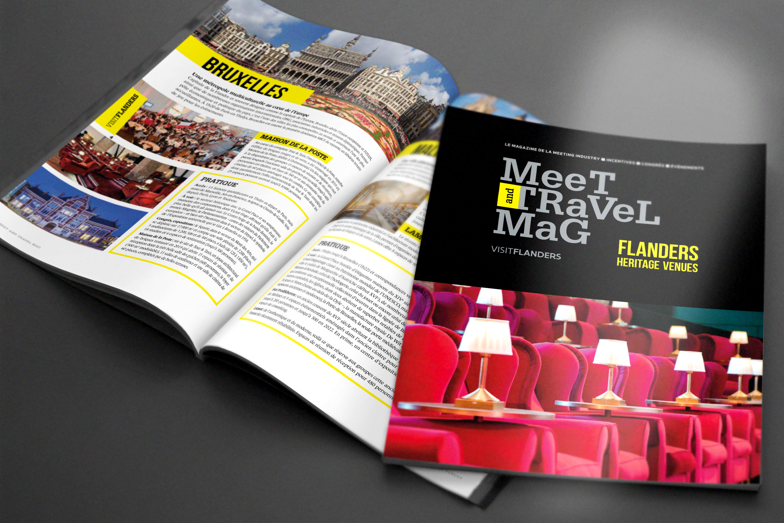 Supplément Flanders du magazine Meet and Travel