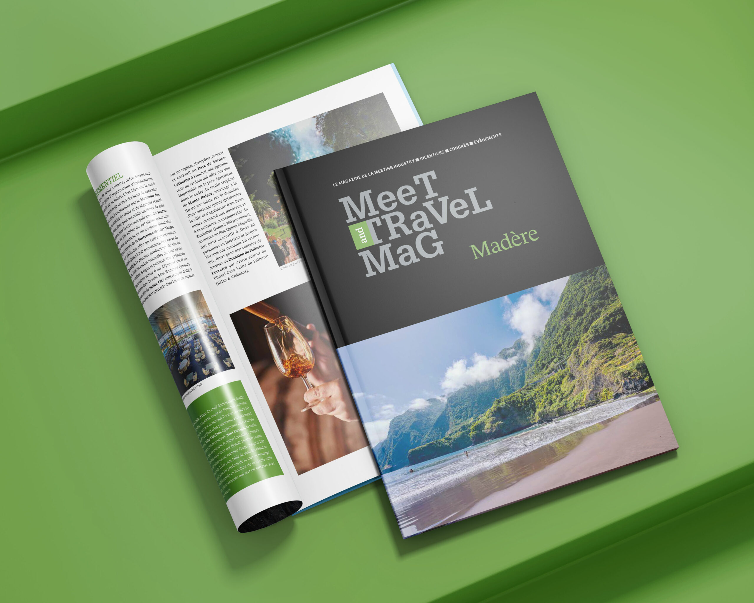 Supplément Madère du magazine Meet and Travel