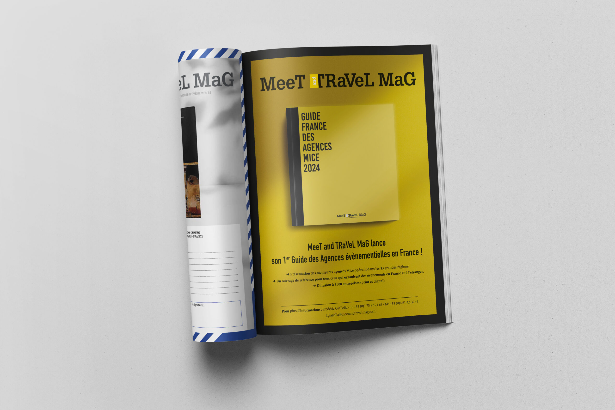 Annonce presse Guide Agences Meet and Travel