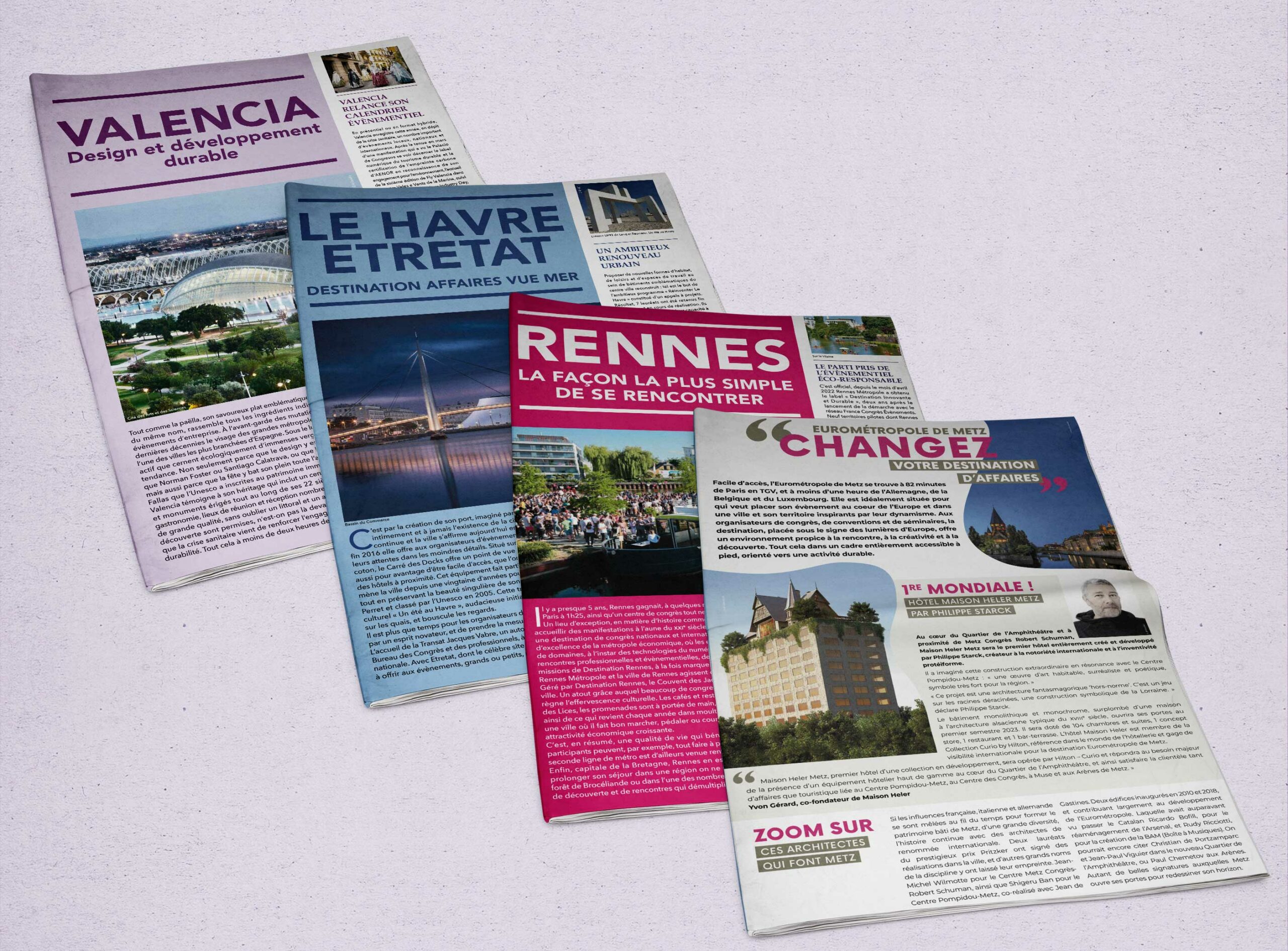 Supplément République Dominicaine du magazine Meet and Travel au format tabloïd